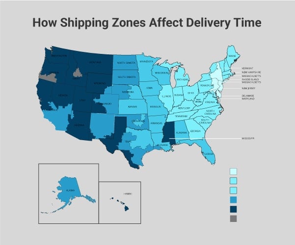 Shipping Zones Explained: Costs & Transit Times